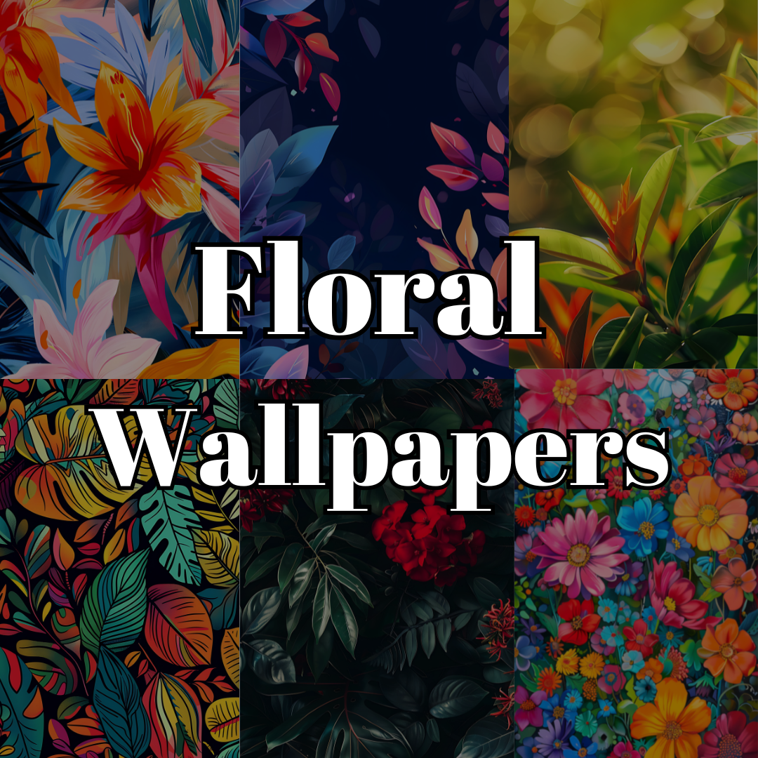 Botanical Dreams: Nature Inspired Floral Mobile Wallpapers